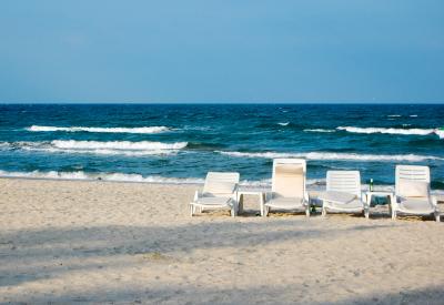 Download free sea beach sand chair image