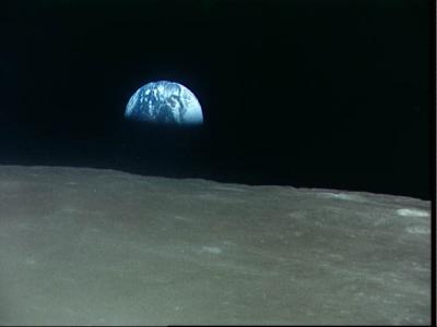 Download free space earth moon image