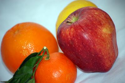 Download free leaf red yellow apple orange lemon image