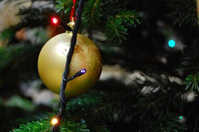 Download free light ball fir christmas image