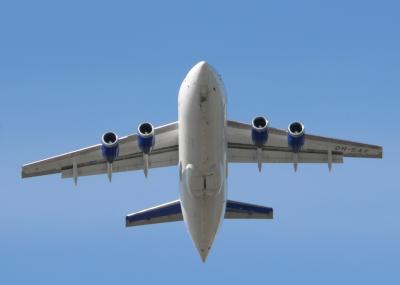 Download free blue plane sky image