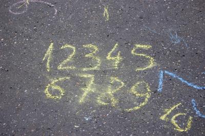 Download free chalk number image
