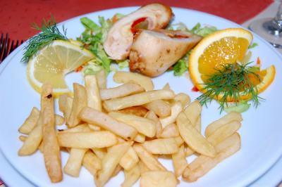 Download free plate food chicken image