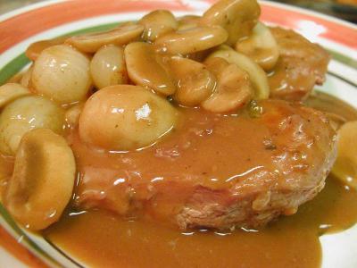 Download free plate food mushroom chicken image