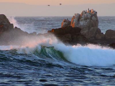 Download free sea stone wave rock image