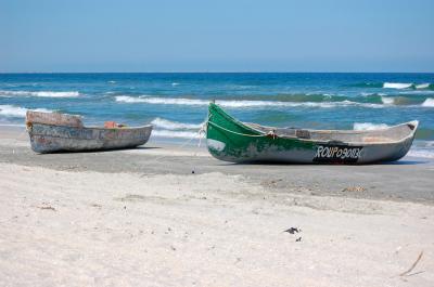 Download free sea beach sand boat image